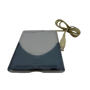 SmartDisk VST USB External 3.5in Floppy Disk Drive FDUSB-M Blue/Gray